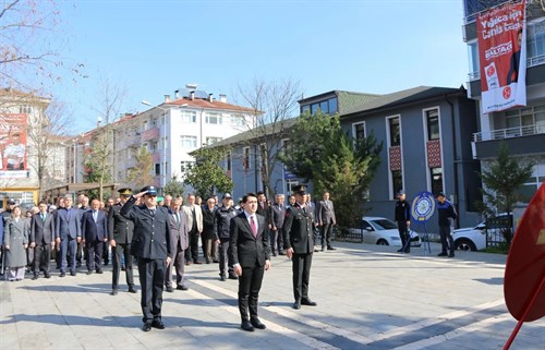 Kaymakam Demirkol, 18 Mart Çanakkale Zaferi ve Şehitleri Anma Günü Törenine Katıldı.